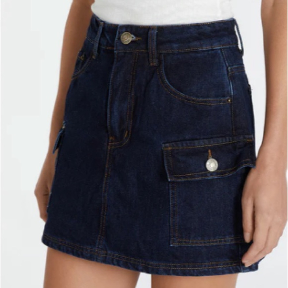 dissh felix cargo skort denim mini skirt - Picture 10 of 10